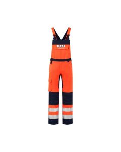 Salopeta unisex BIB & BRACE HIGH VIS BICOLOR T68